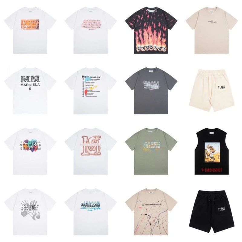 Maison Margiela Multiple graphic T-shirt designs image 3