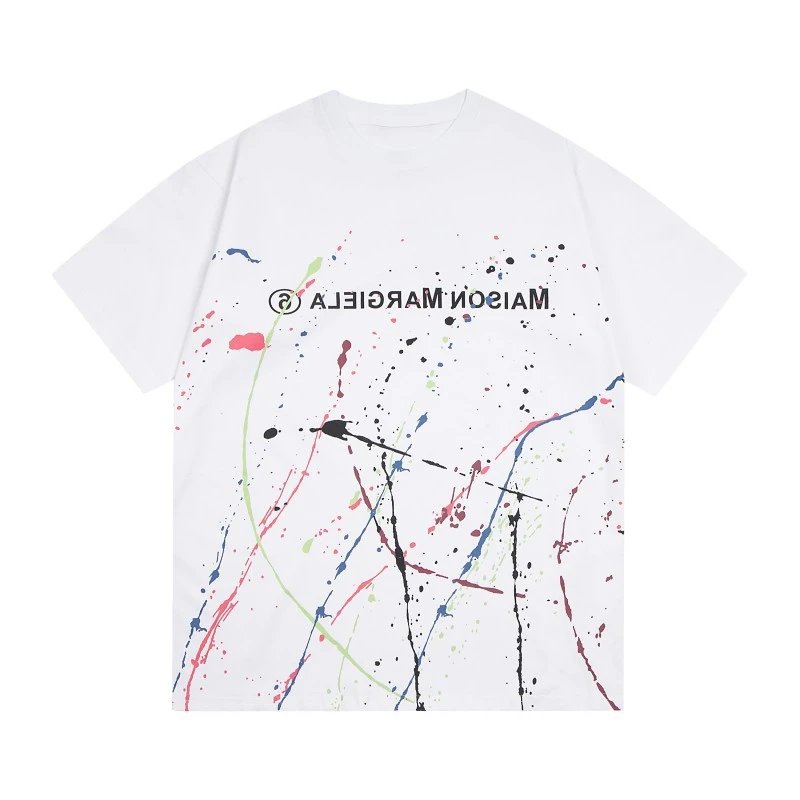 Maison Margiela Multiple graphic T-shirt designs — M612 White