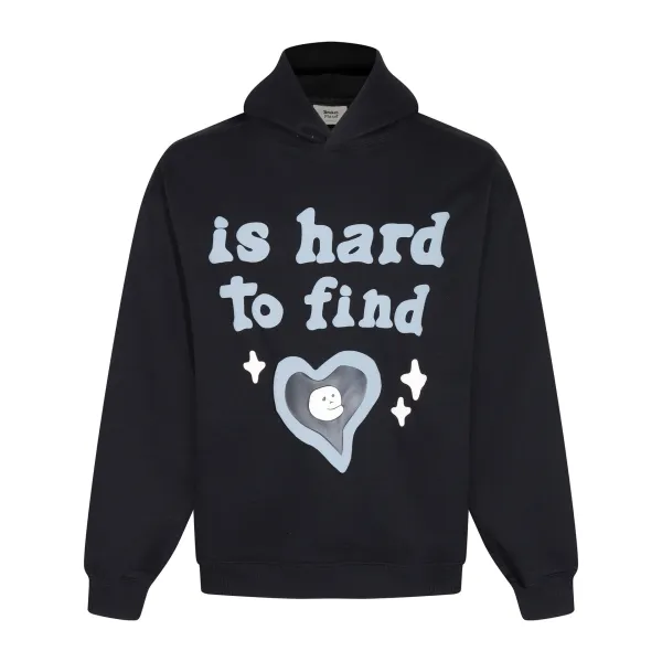 Broken Planet Broken Hearts Graphic Hoodie Beige - 10