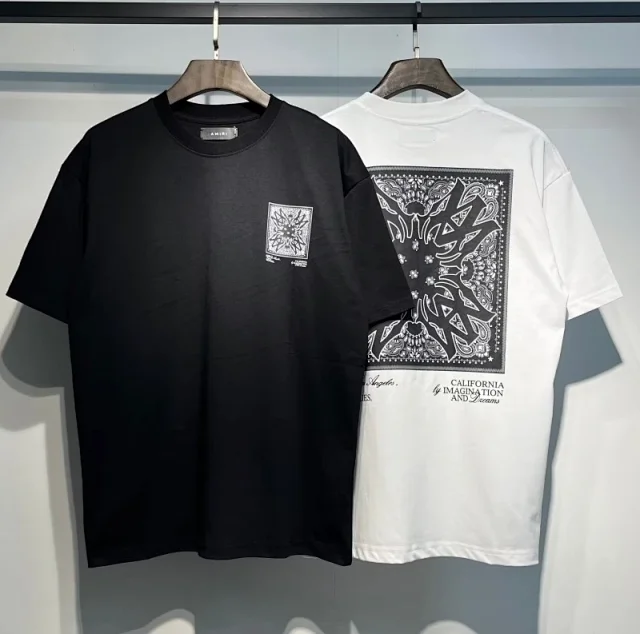 AMIRI T-Shirts Graphic Logo Short-Sleeve T-Shirt product detail image 34