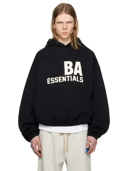 NBA Essentials Logo Print Drawstring Shorts White - 3
