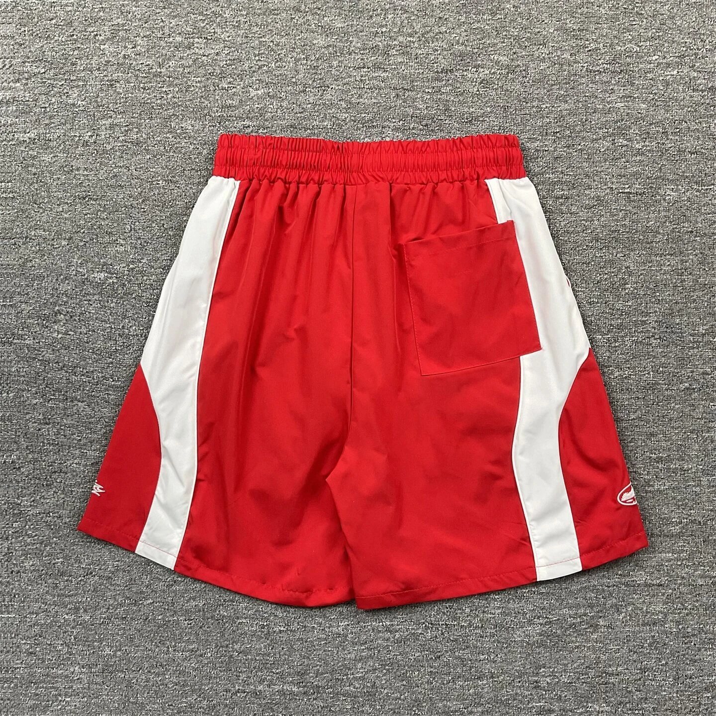 Corteiz Shorts Color-Block Logo Print Drawstring image 2