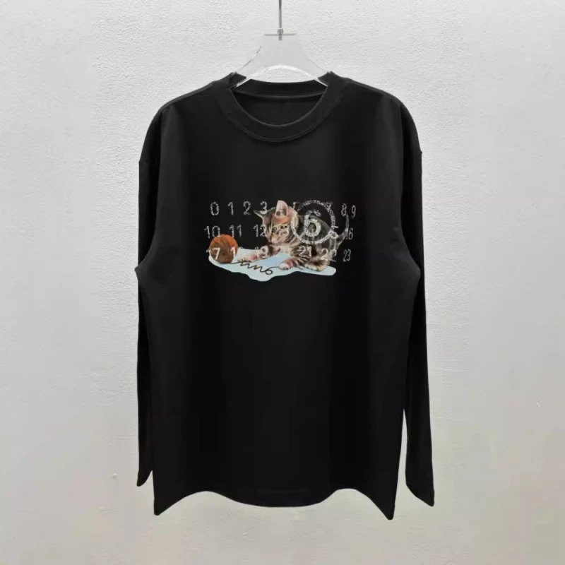 Maison Margiela T-Shirts Long-Sleeve Graphic T-Shirt image 4