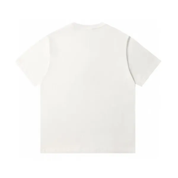 Moncler Logo Print White T-Shirt - 6