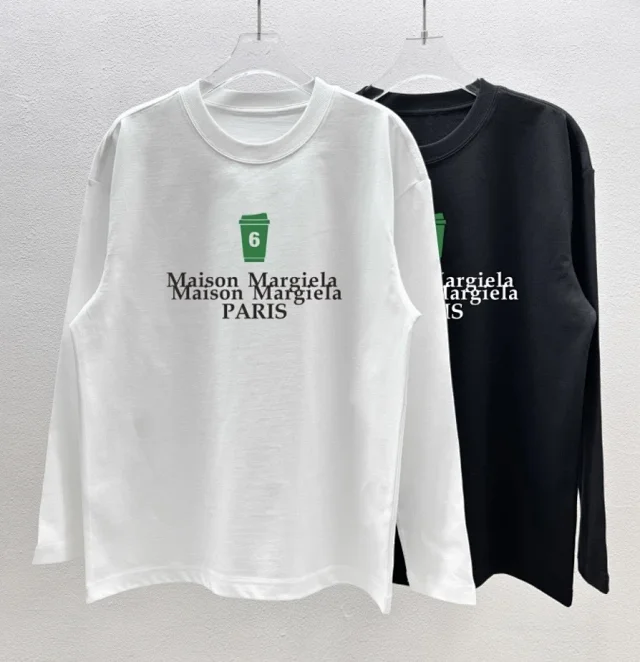 Maison Margiela T-Shirts Long-Sleeve Graphic T-Shirt product detail image 43