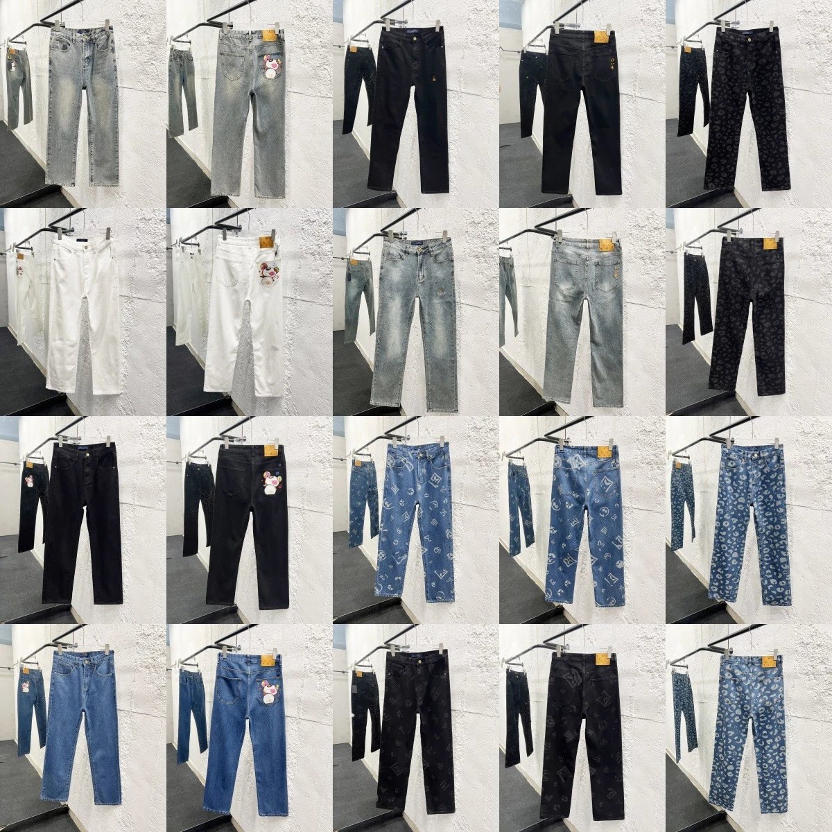 Denim Pants Multi Co