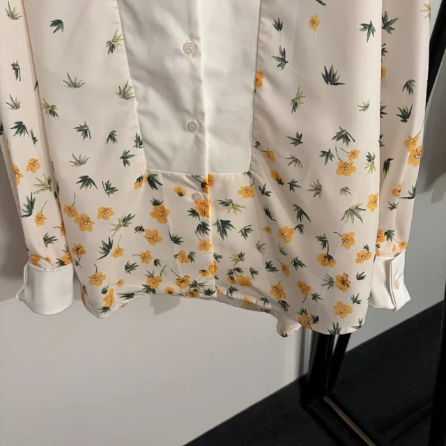 Unbranded Shirts Long-Sleeve Floral Button-Up Shirt product detail image 7