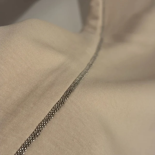 Unbranded Tracksuits Short-sleeve zip-up stand-collar set with contrast trim product detail image 9