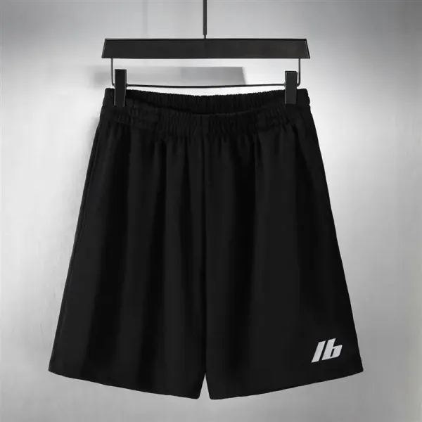 Design Logo Shorts Black - 11
