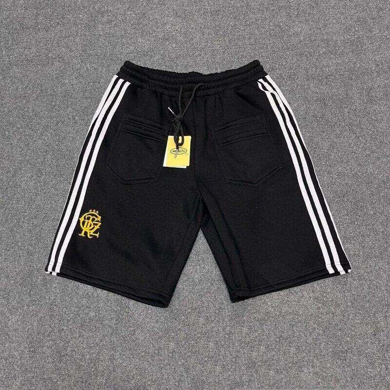 Corteiz Shorts Three-Stripe Embroidered Logo Fleece image 2