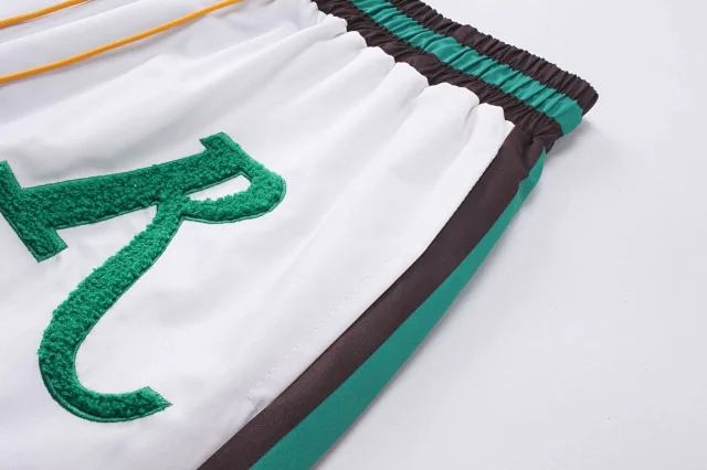 Rhude Shorts Embroidered R Logo Color-Block Drawstring product detail image 17