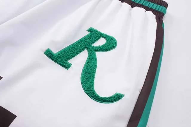 Rhude Shorts Embroidered R Logo Color-Block Drawstring product detail image 19