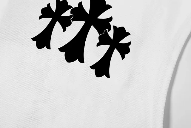 Chrome Hearts Vests Cross Graphic Sleeveless Vest product detail image 12