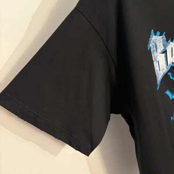 Alexander Wang Crystal Cube Graphic T-Shirt Black - 8