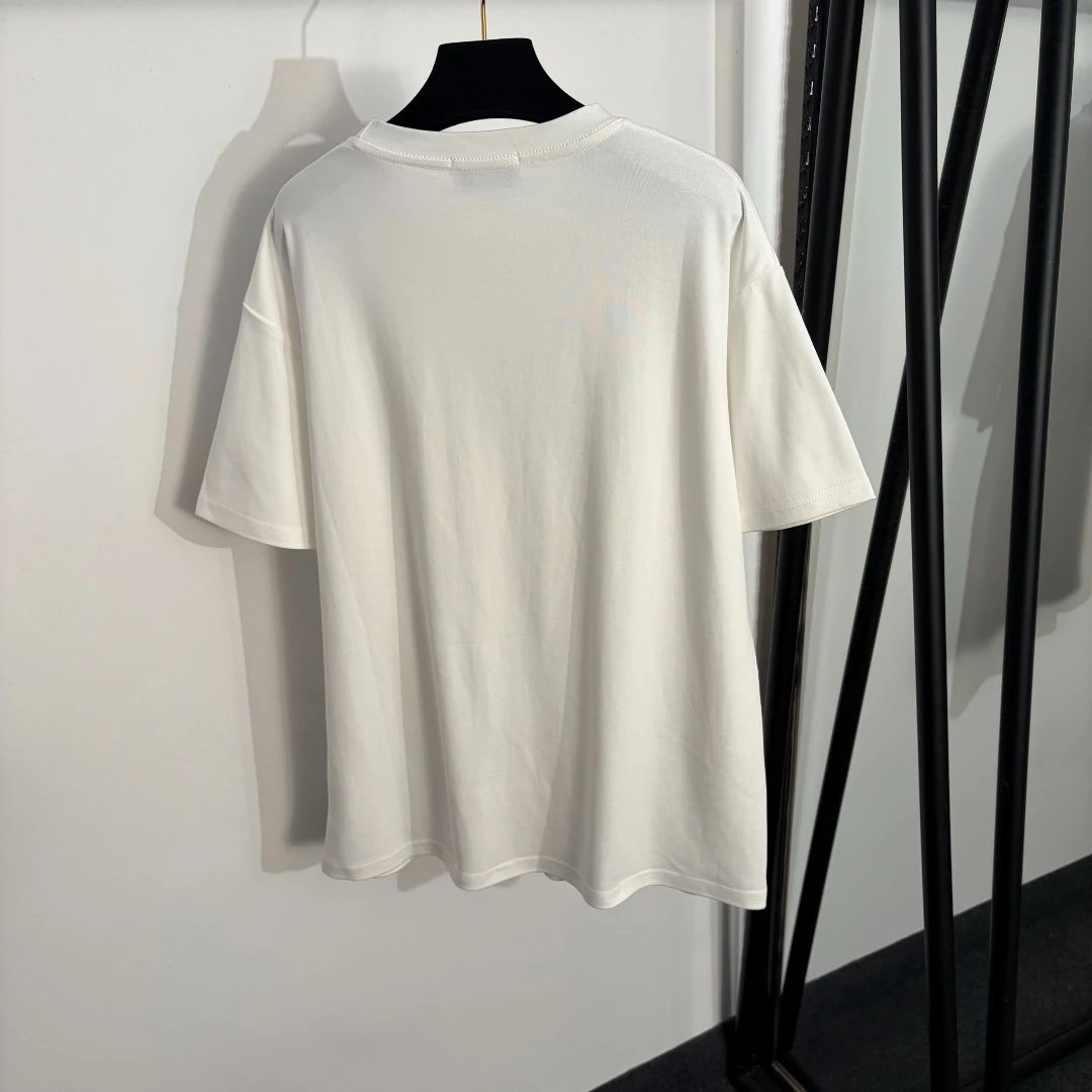Chanel Embellished Brown T-Shirt - 5