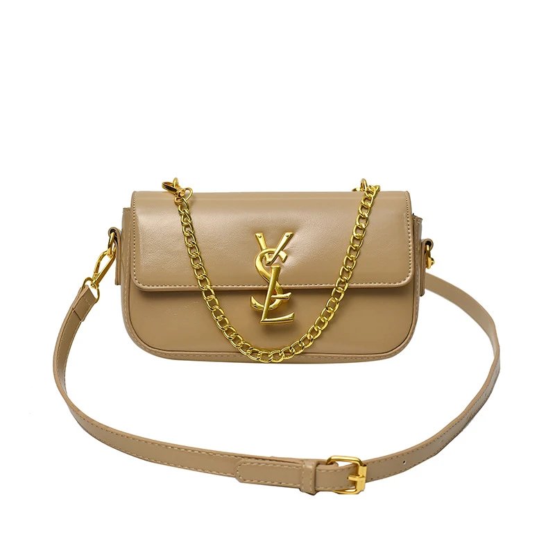 Saint Laurent Crossbody Bags Flap bag with chain detail image 5