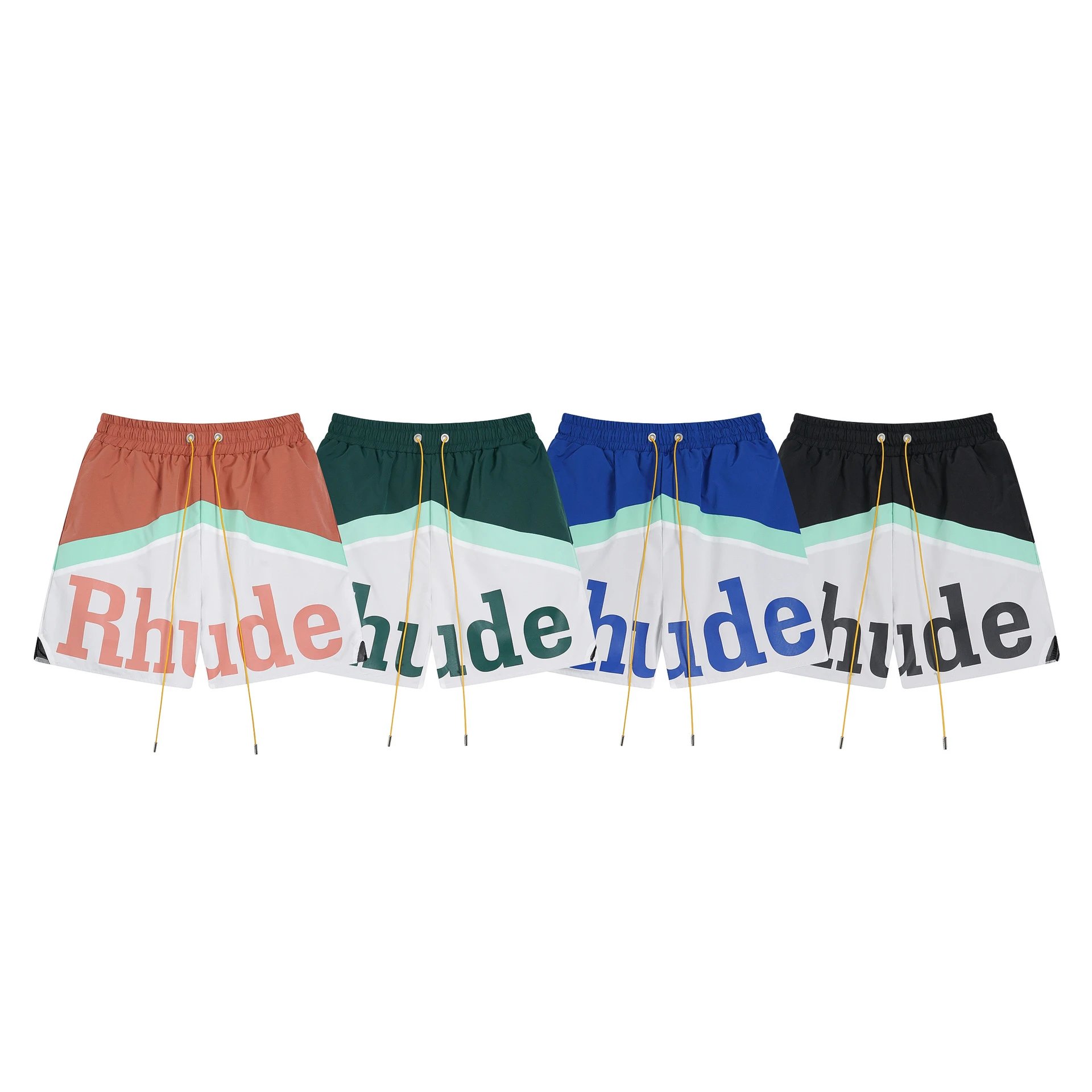 Rhude Logo Print Col