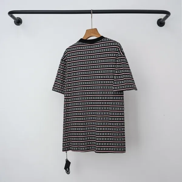 Design Striped Star Pattern T-Shirt Multicolor - 5