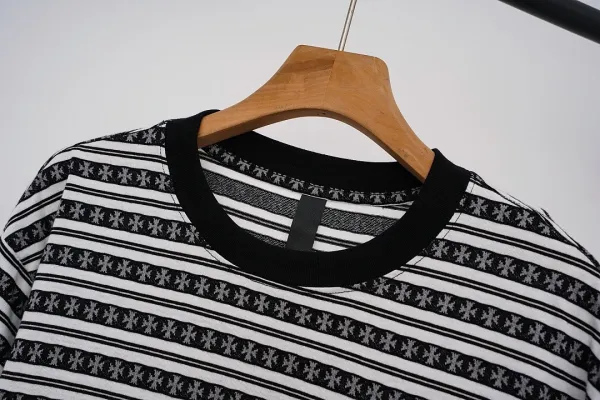 Design Striped Star Pattern T-Shirt Multicolor - 10