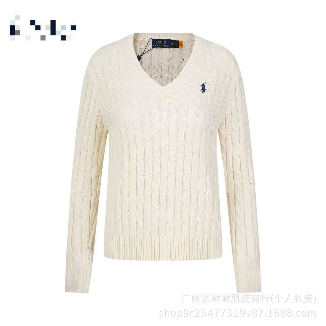 Polo Ralph Lauren Knitwear Cable-Knit V-Neck Pullover image 2