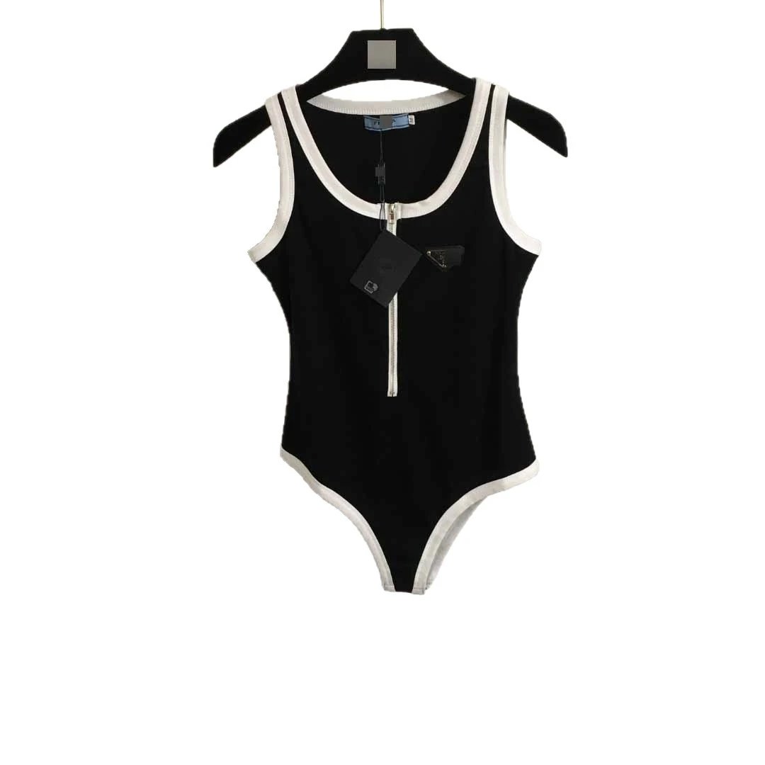 Unbranded Underwear Sleeveless triangle-appliqué bodysuit image 5