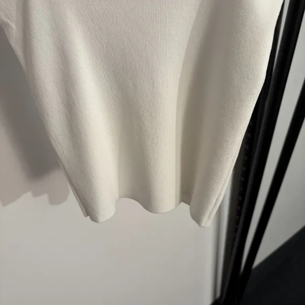 Prada Embellished Knit Camisole White Vest Top - 8