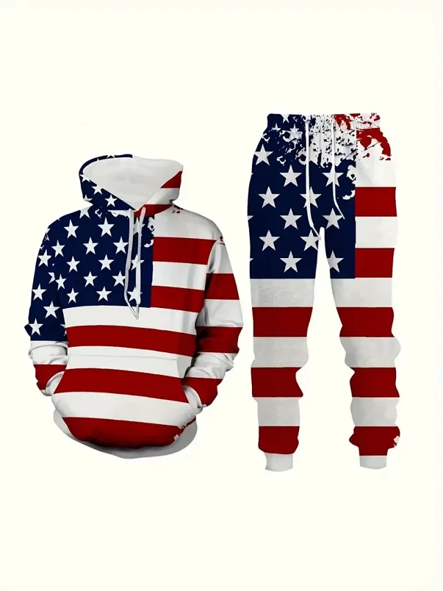 Unbranded Matching Sets Graphic Print Hooded Set product detail image 17