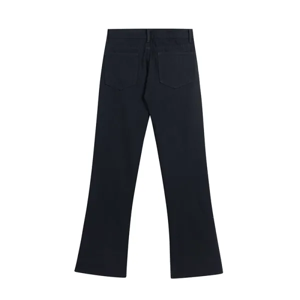 Design Love Sick Red Stripe Flared Pants - 5