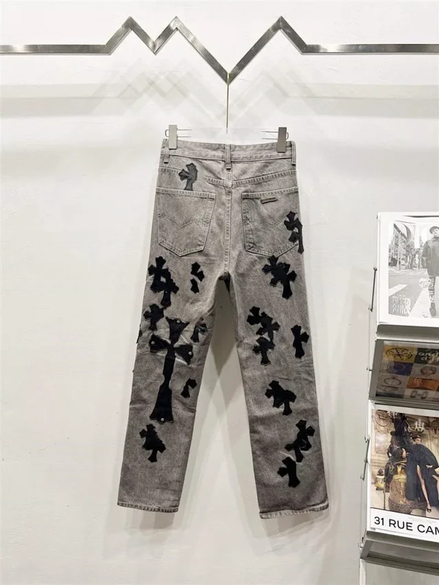 Unbranded Jeans Loose-Fit Cross Patch product detail image 45