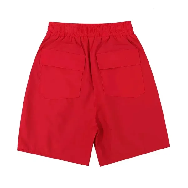 Rhude Logo Stripe Swim Shorts Blue White Mint - 27