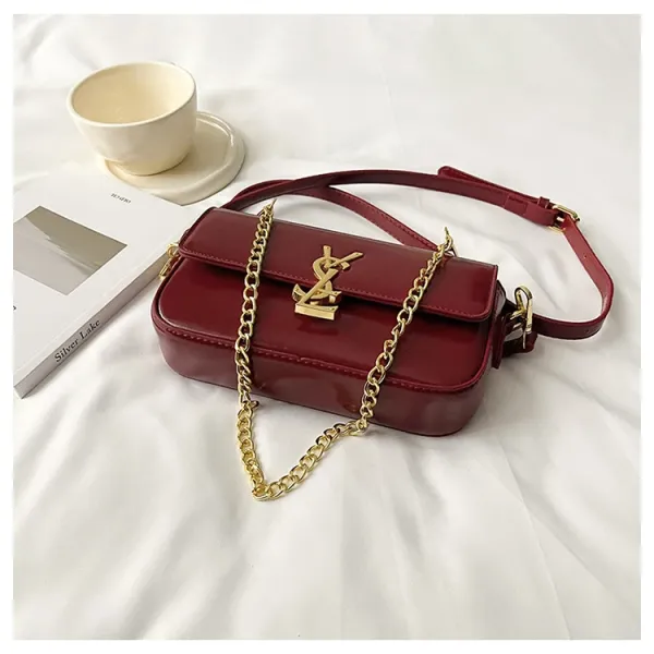 Saint Laurent Toy Loulou Chain Bag Black - 31