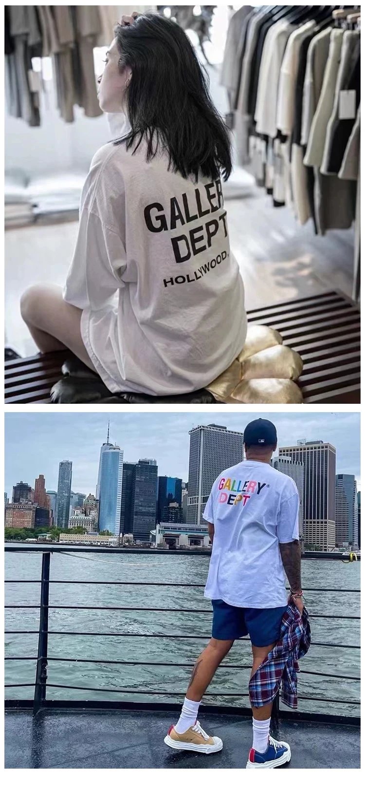 Gallery Dept Skeleton Beach White T-Shirt - 4
