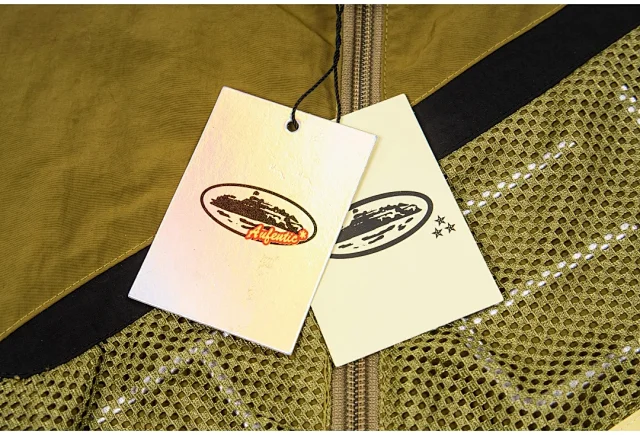 Corteiz Jackets Full-Zip Mesh Logo Panel Jacket product detail image 14