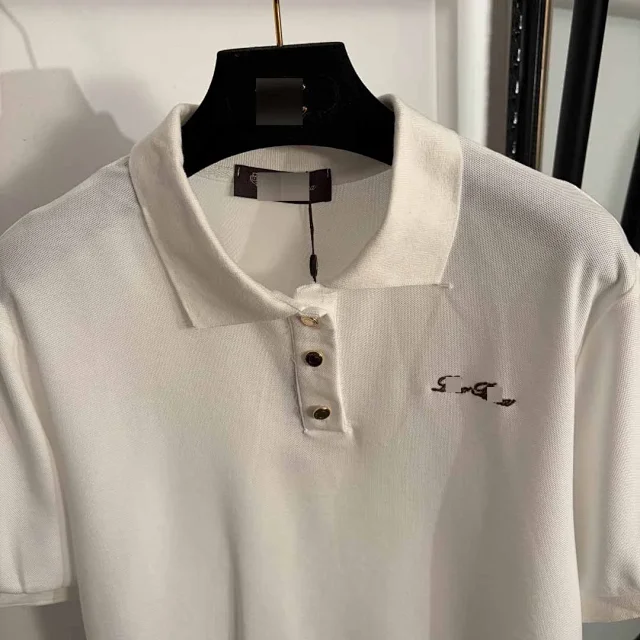 Unbranded T-Shirts Short-Sleeve Piqué Polo with Embroidered Chest Logo product detail image 4