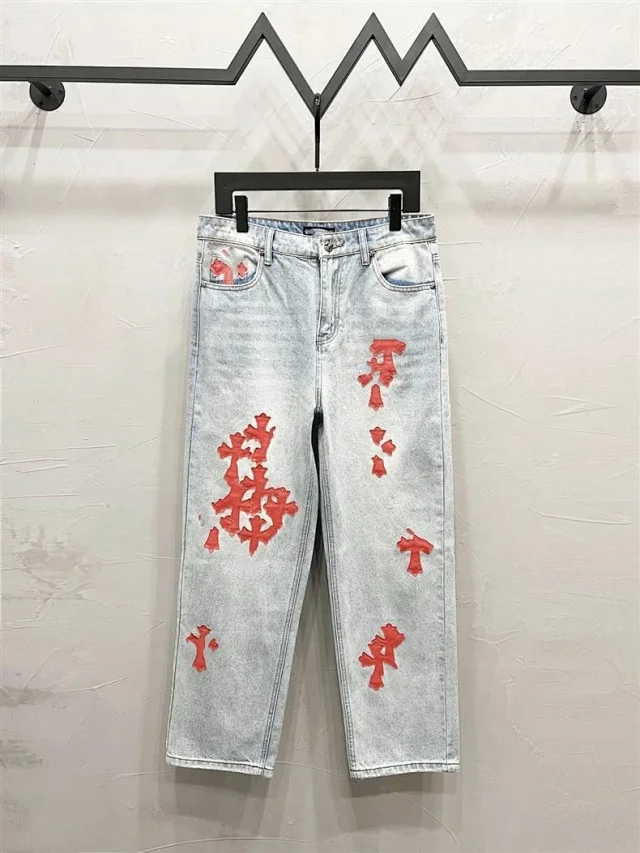 Unbranded Jeans Loose-Fit Cross Patch product detail image 18