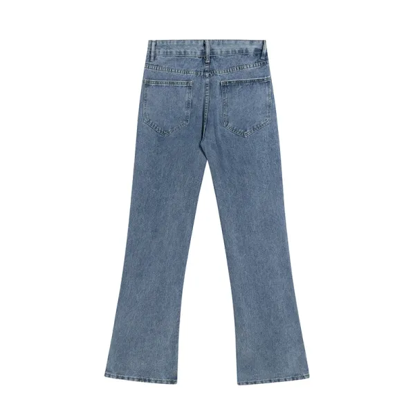 Design Love Sick Red Stripe Flared Pants - 7
