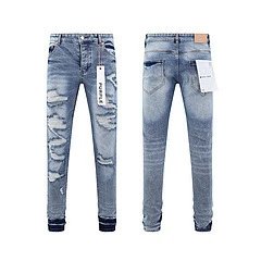 Amiri Jeans Distressed patchwork slim-fit image 2