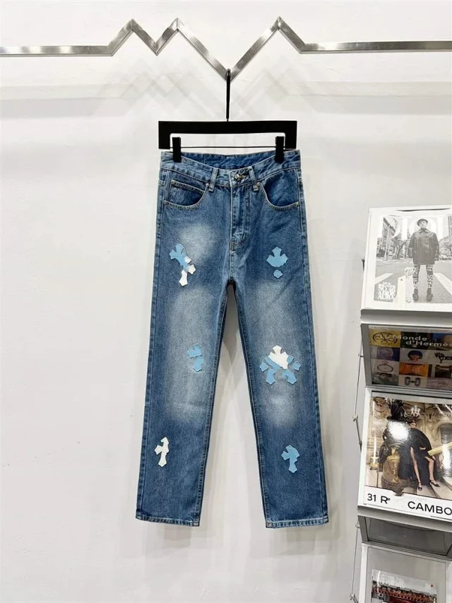 Unbranded Jeans Loose-Fit Cross Patch product detail image 26