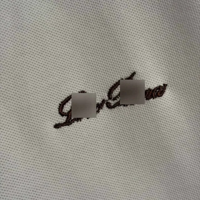 Unbranded T-Shirts Short-Sleeve Piqué Polo with Embroidered Chest Logo product detail image 7
