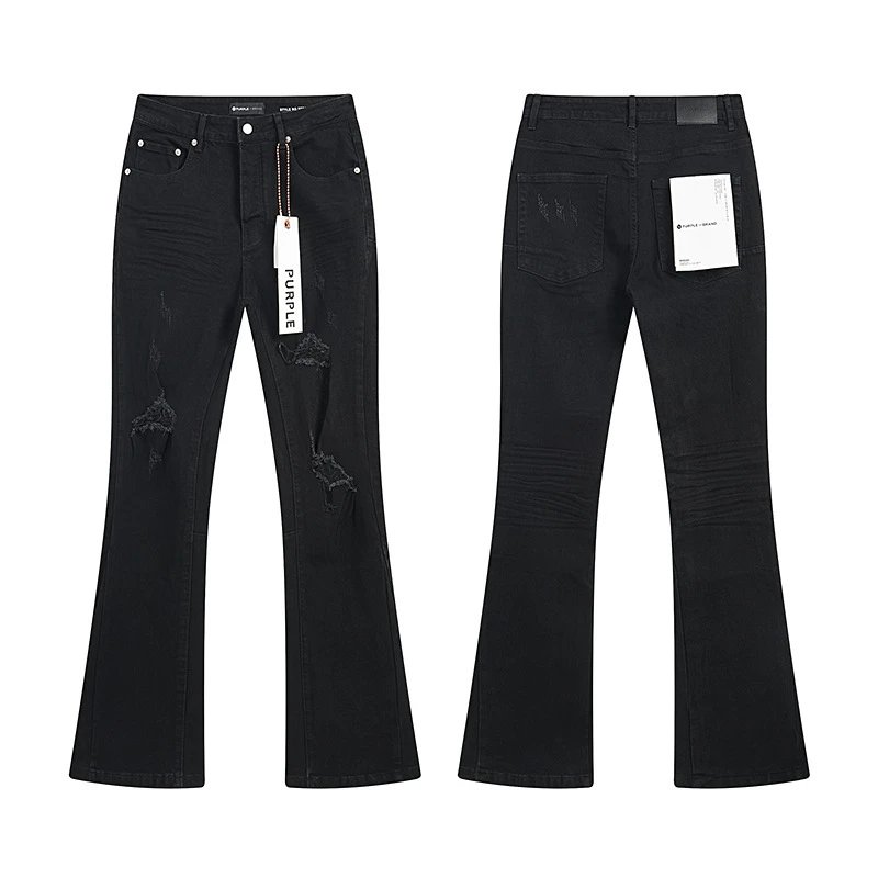 Purple Brand Jeans Printed and distressed denim — PU6014