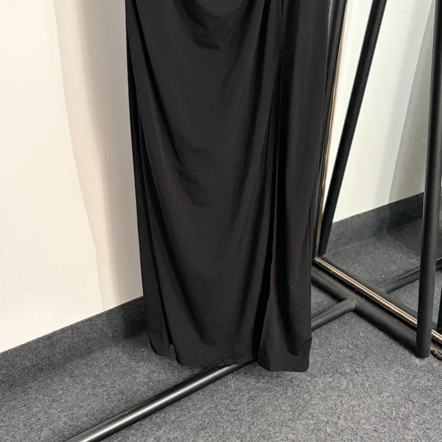 Unbranded Dresses Sleeveless draped maxi dress with ring hardware straps product detail image 6