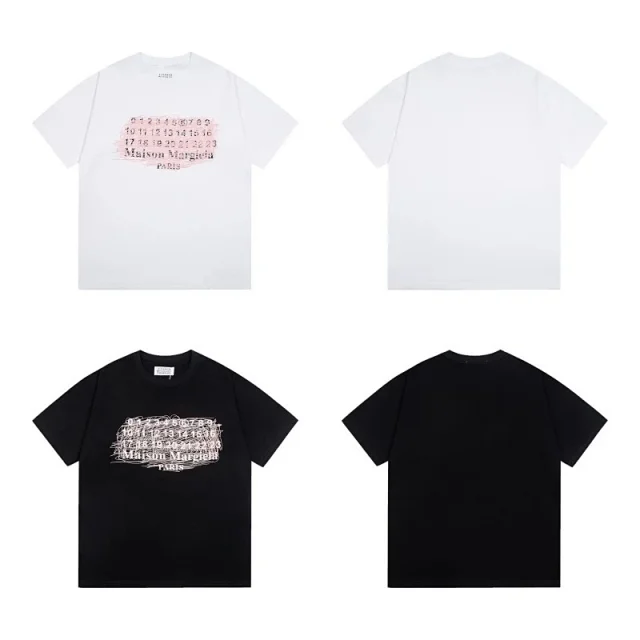 Maison Margiela Multiple graphic T-shirt designs product detail image 14