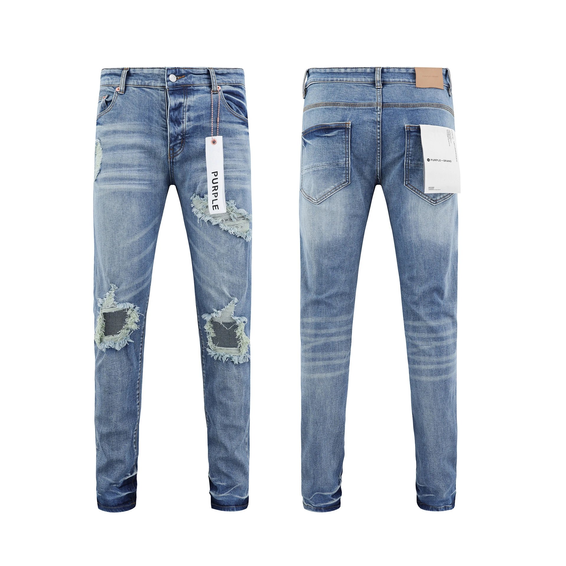 Amiri Jeans Distressed patchwork slim-fit image 3