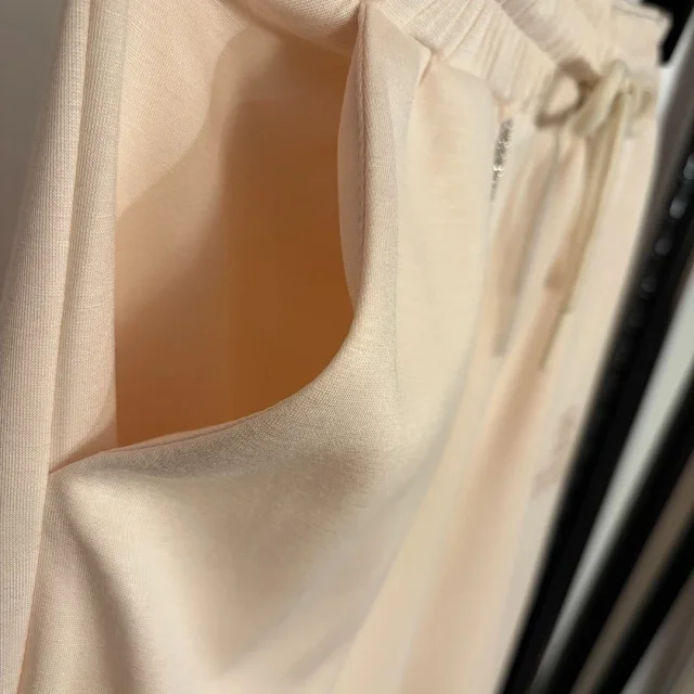 Unbranded Tracksuits Short-sleeve T-shirt and drawstring trousers set with contrast piping product detail image 8