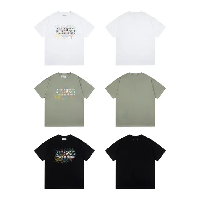 Maison Margiela Multiple graphic T-shirt designs product detail image 42