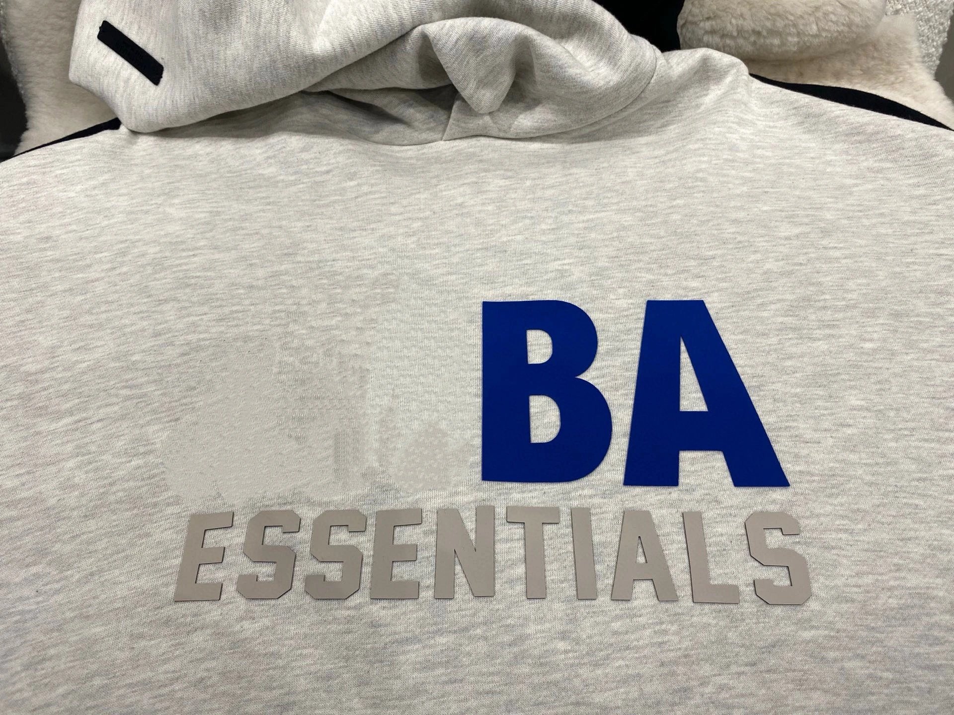 NBA Essentials Logo Print Drawstring Shorts White - 14