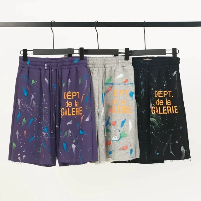 Gallery Dept. Trousers Paint-Splatter Split-Hem Sweatpants product detail image 11