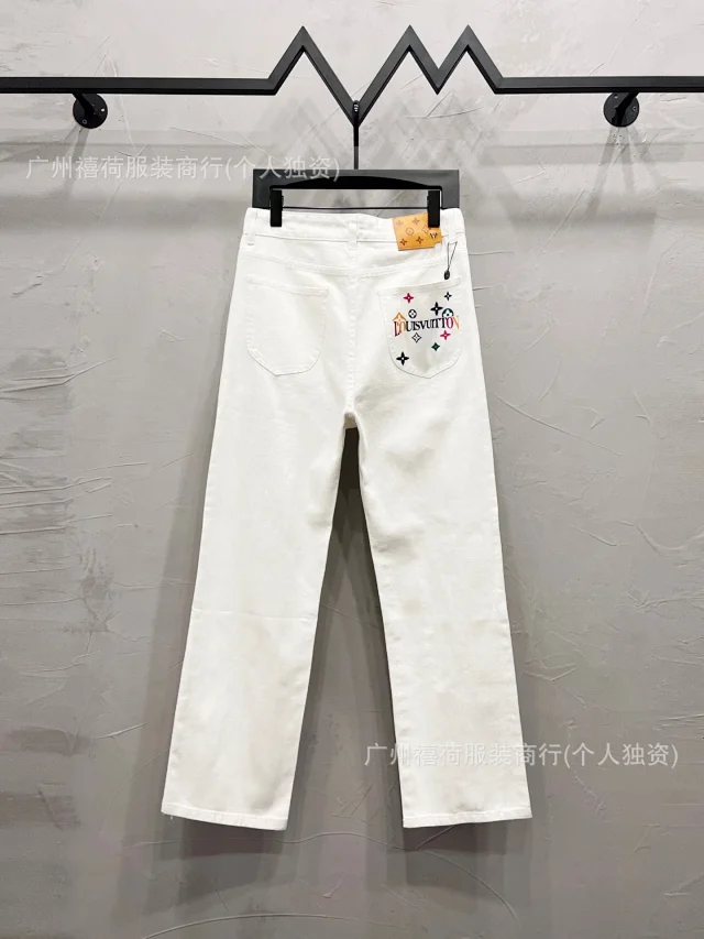 Louis Vuitton Jeans Straight-Leg Graphic Patch product detail image 22