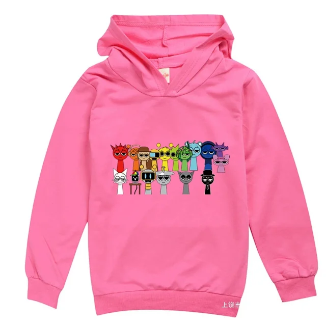 Unbranded Hoodies & Sweatshirts Children's cartoon character print pullover hoodie product detail image 10