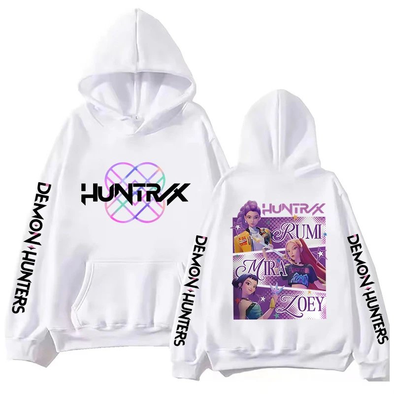 Unbranded Hoodies & Sweatshirts HUNTR/X KPop Demon Hunters graphic pullover hoodie image 2